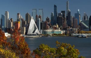 View from across the Hudson River © Nic Lehoux