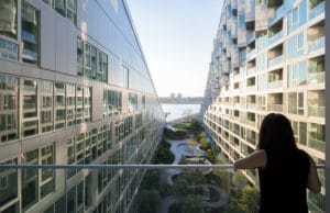 View from residential unit looking west © Iwan Baan